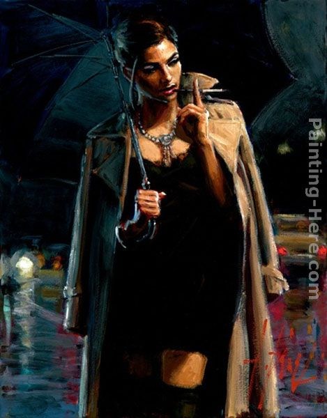 Fabian Perez November Rain Marissa